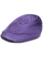 Issey Miyake Orbit Pleated Beanie - Purple