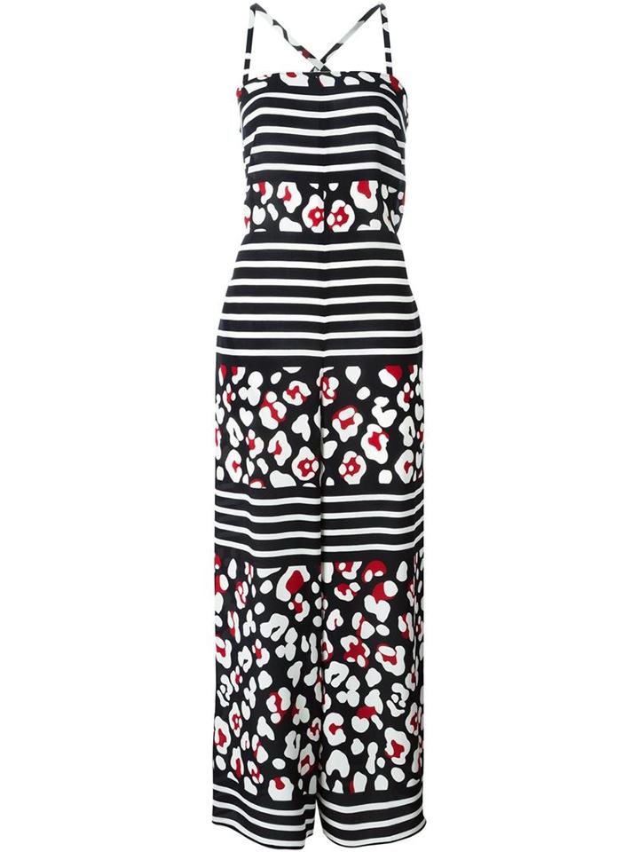 Red Valentino Mixed Print Jumpsuit, Women's, Size: 38, Silk