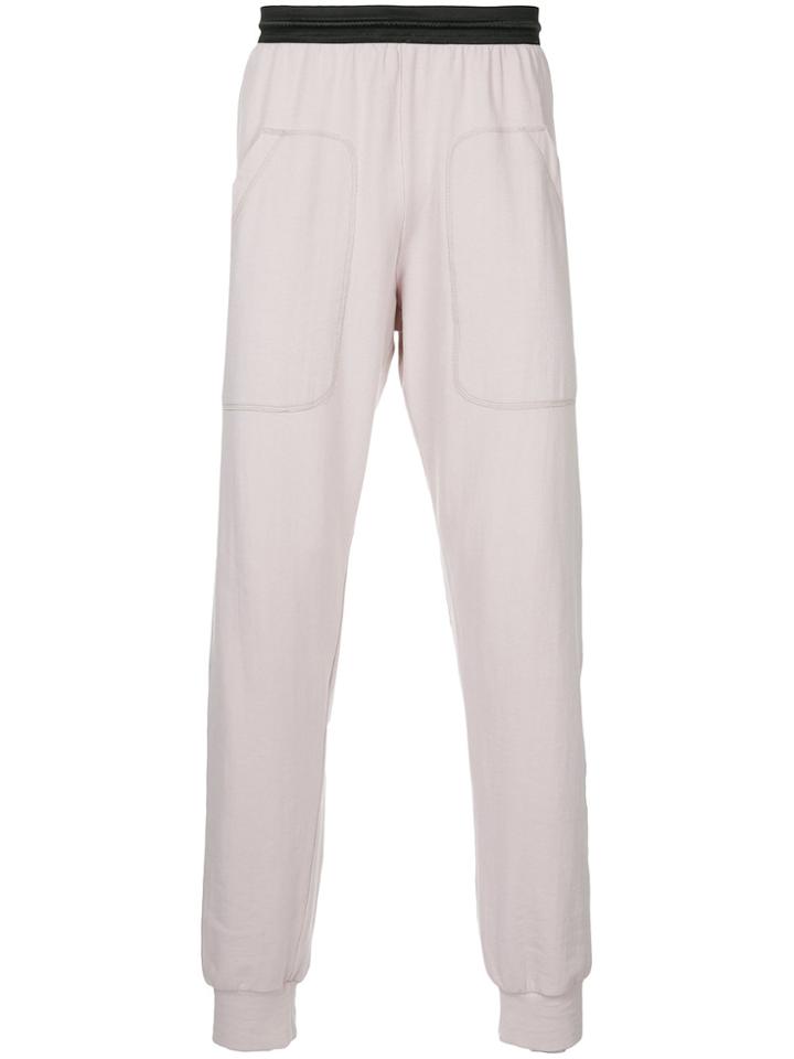 Zambesi Fitted Track Pants - Pink & Purple