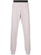 Zambesi Fitted Track Pants - Pink & Purple