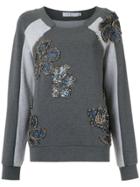 Patbo Embroidered Sweatshirt - Grey
