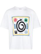Opening Ceremony Oversized Graphic Print T-shirt - White