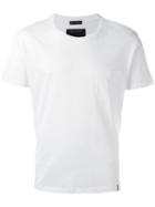 Marc Jacobs Chest Pocket T-shirt, Men's, Size: Large, White, Cotton