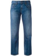 Rag & Bone /jean Cropped Boyfriend Jeans, Women's, Size: 26, Blue, Cotton