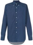 Canali Paisley Pattern Shirt - Blue