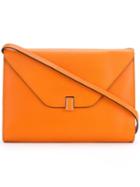 Valextra - 'isis' Ipad Should Bag - Women - Calf Leather - One Size, Yellow/orange, Calf Leather