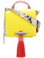 Kenzo Hanging Tassel Tote - Yellow & Orange