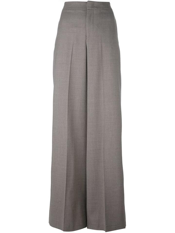 Etro High-waisted Trousers, Women's, Size: 42, Nude/neutrals, Spandex/elastane/wool