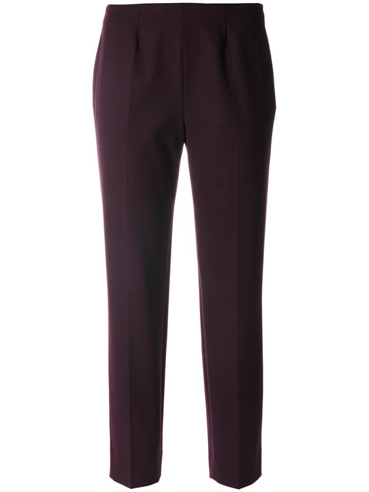 Piazza Sempione Tailored Trousers - Pink & Purple