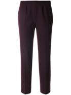 Piazza Sempione Tailored Trousers - Pink & Purple