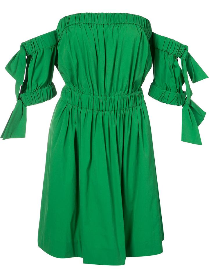 Milly Shift Dress, Women's, Size: 6, Green, Cotton/polyamide/spandex/elastane