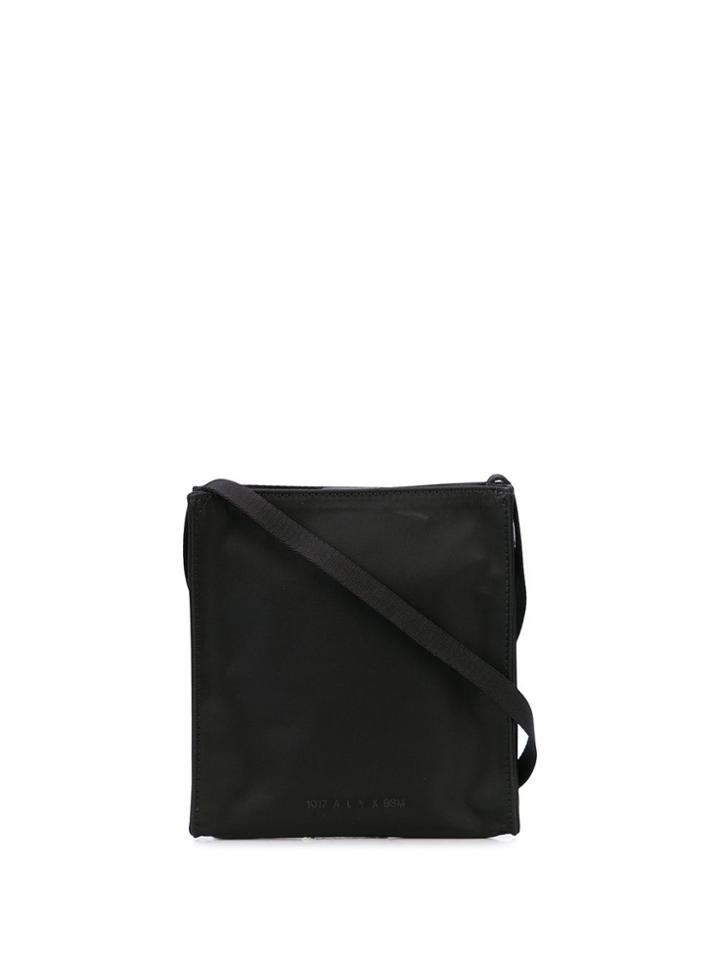 1017 Alyx 9sm Printed Logo Shoulder Bag - Black