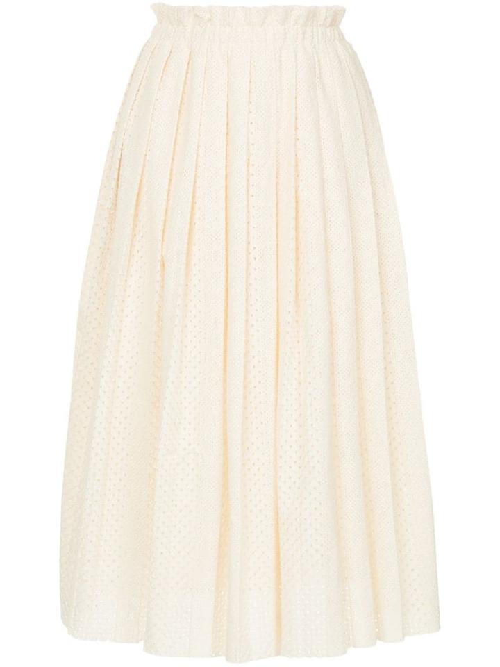 Onefifteen Knitted Midi Skirt - Neutrals