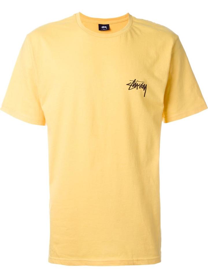 Stussy Back Logo Print T-shirt