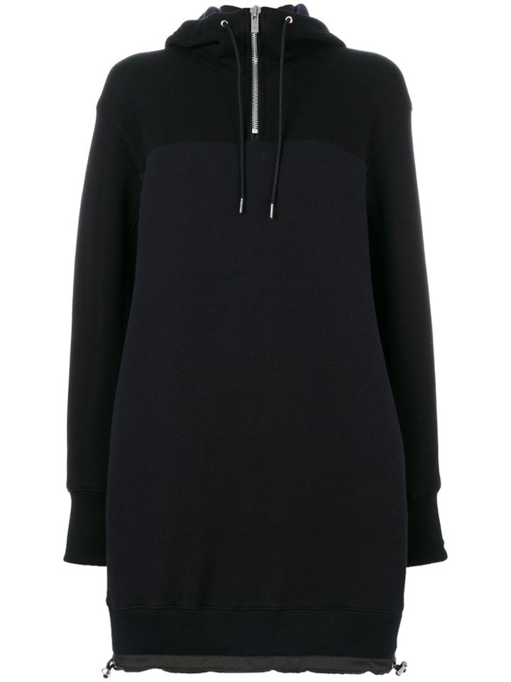 Sacai Hoodie Dress - Blue