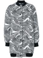 Katya Dobryakova Long Bomber Jacket - Black