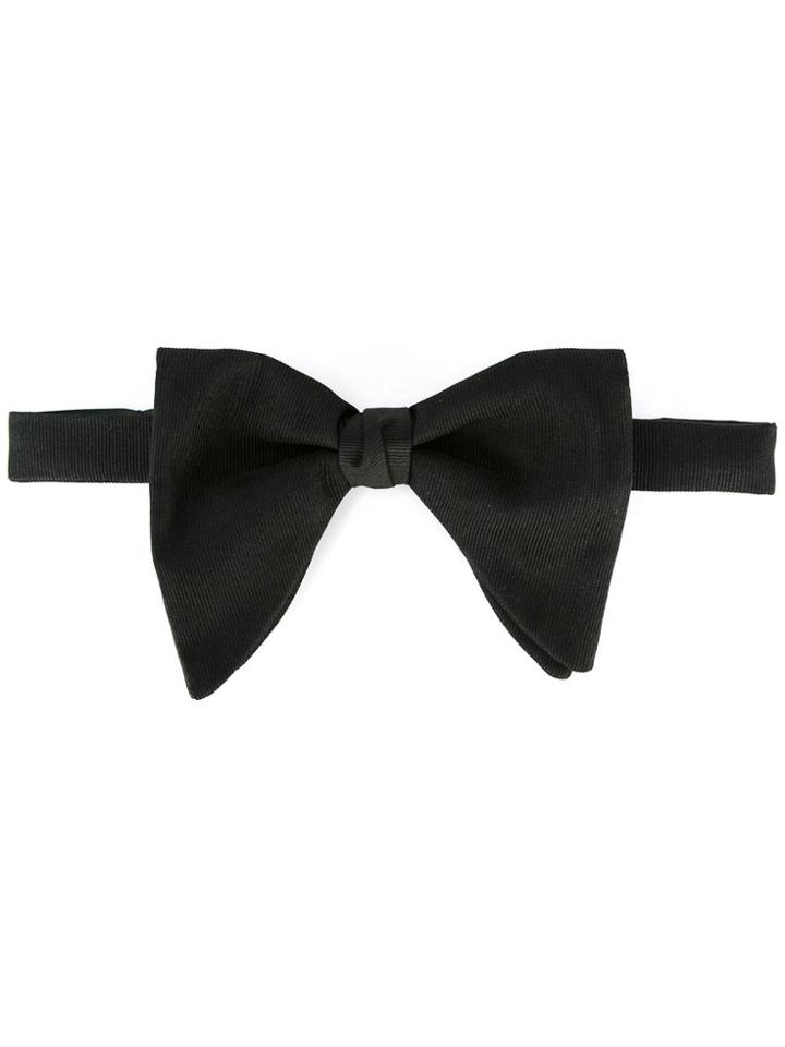 Gucci Long Bow Tie - Black