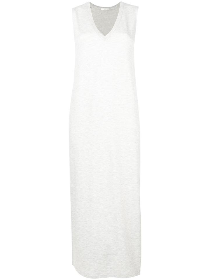Rag & Bone V-neck Jersey Dress - Grey