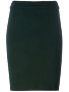 Alaïa Vintage Classic Pencil Skirt - Green