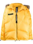 As65 Zipped Padded Jacket - Yellow