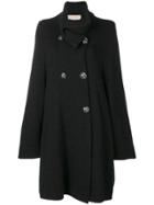 Nina Ricci Vintage Double Breasted Coat - Grey