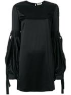 Saint Laurent Balloon Sleeve Dress - Black