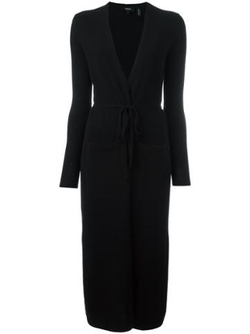 Theory 'torina F' Cardigan, Women's, Size: Small, Black, Cashmere