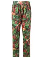 Lygia & Nanny High-waisted Trousers, Women's, Size: 42, Green, Polyester/spandex/elastane