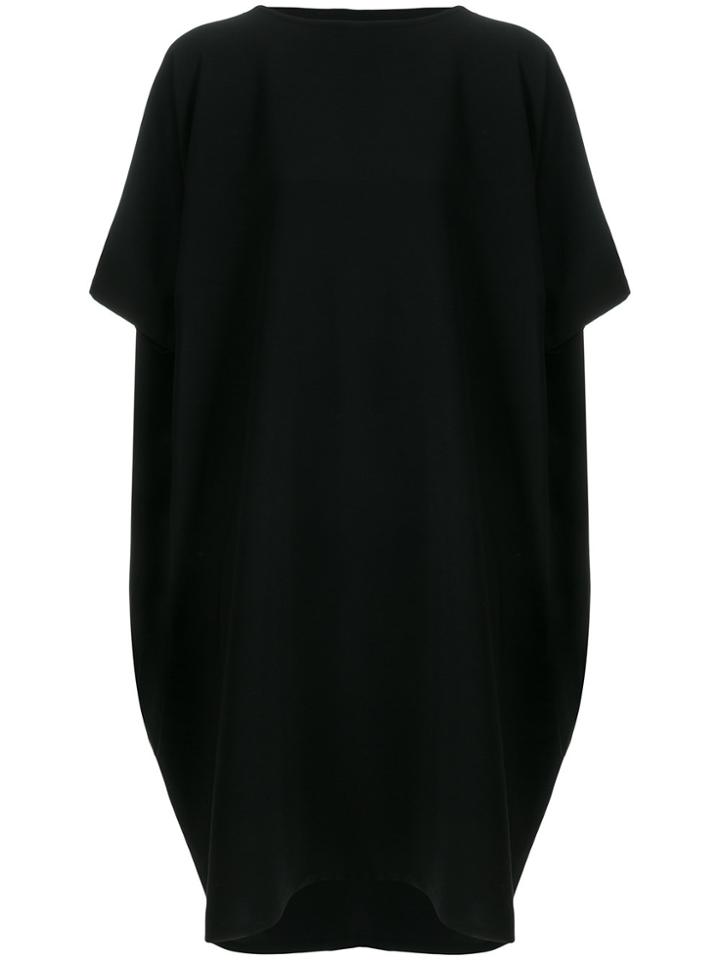 Issey Miyake Oversized T-shirt Dress - Black