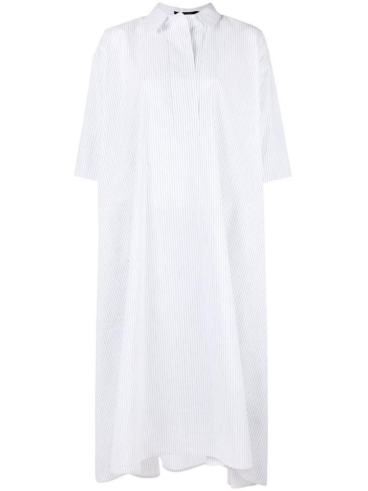 Sofie D'hoore Deck Dress, Women's, Size: 40, White, Cotton/linen/flax