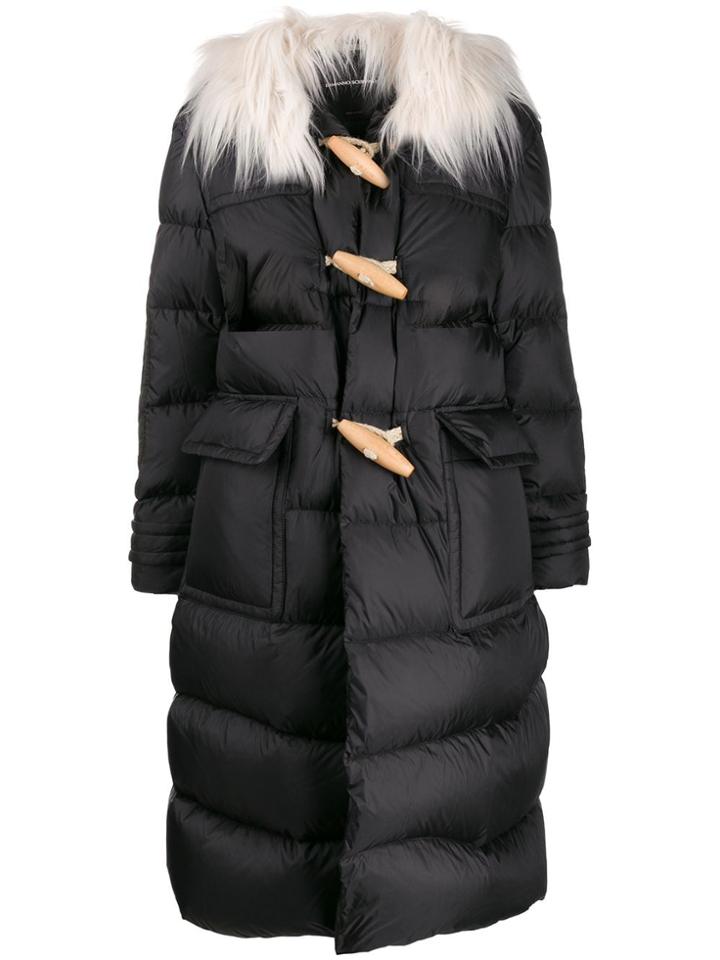 Ermanno Scervino Quilted Puffer Jacket - Black