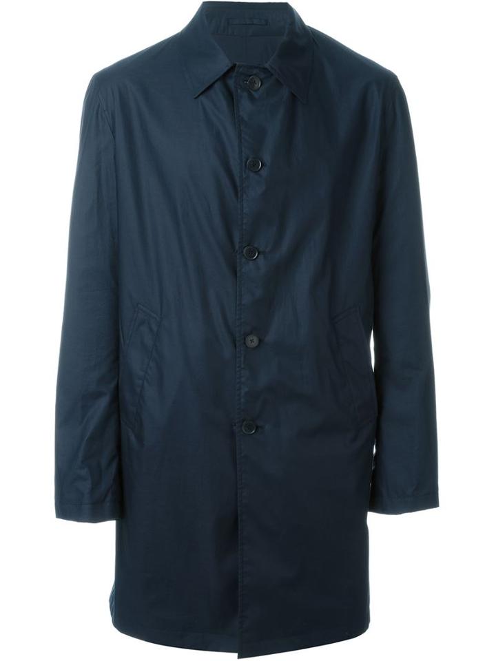 Lardini Rvr Reversible Midi Raincoat