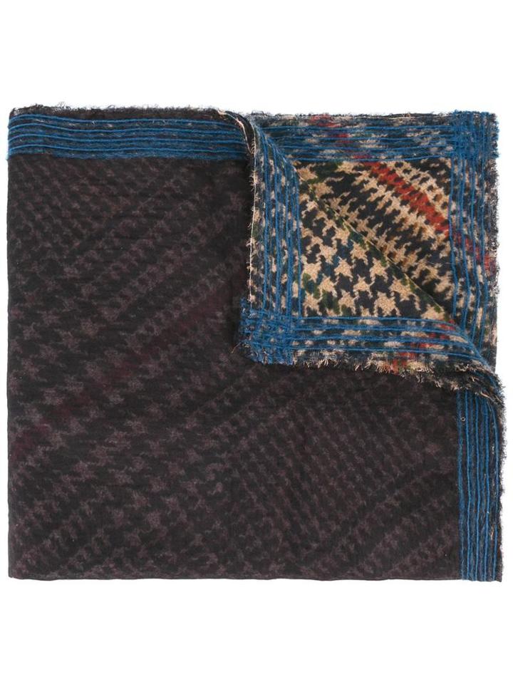 Faliero Sarti 'fantasia' Scarf, Women's, Brown, Modal/virgin Wool
