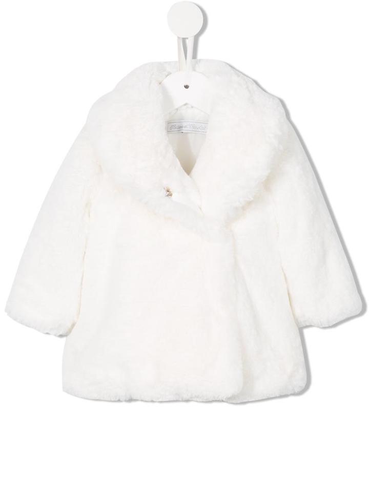 Tartine Et Chocolat Faux Fur Coat, Toddler Girl's, Size: 24 Mth, White
