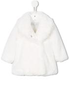 Tartine Et Chocolat Faux Fur Coat, Toddler Girl's, Size: 24 Mth, White