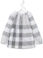Burberry Kids Checked Shirt, Girl's, Size: 8 Yrs, Grey