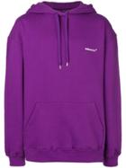 Ader Error Oversized Logo Hoodie - Pink & Purple