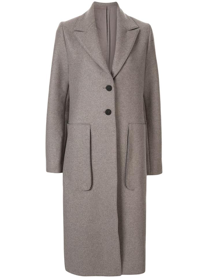 Studio Nicholson Ounce Long Coat - Grey