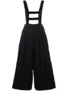 Comme Des Garçons Vintage Double Layer Dungarees, Women's, Size: Medium, Black