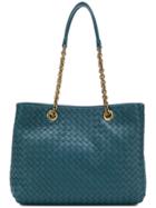 Bottega Veneta Borsa Sp Intrecciato Nappa/nap - Blue