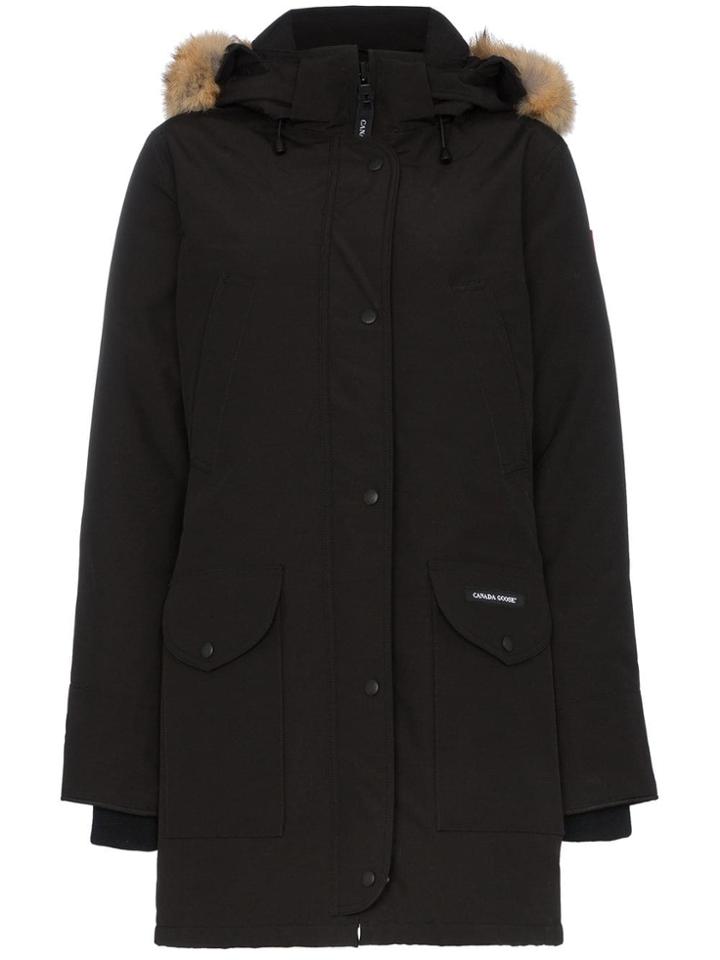 Canada Goose Cg Arctic Trillium Fur Trimmed Parka - Black
