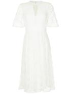 Temperley London Open-knit Dress - White