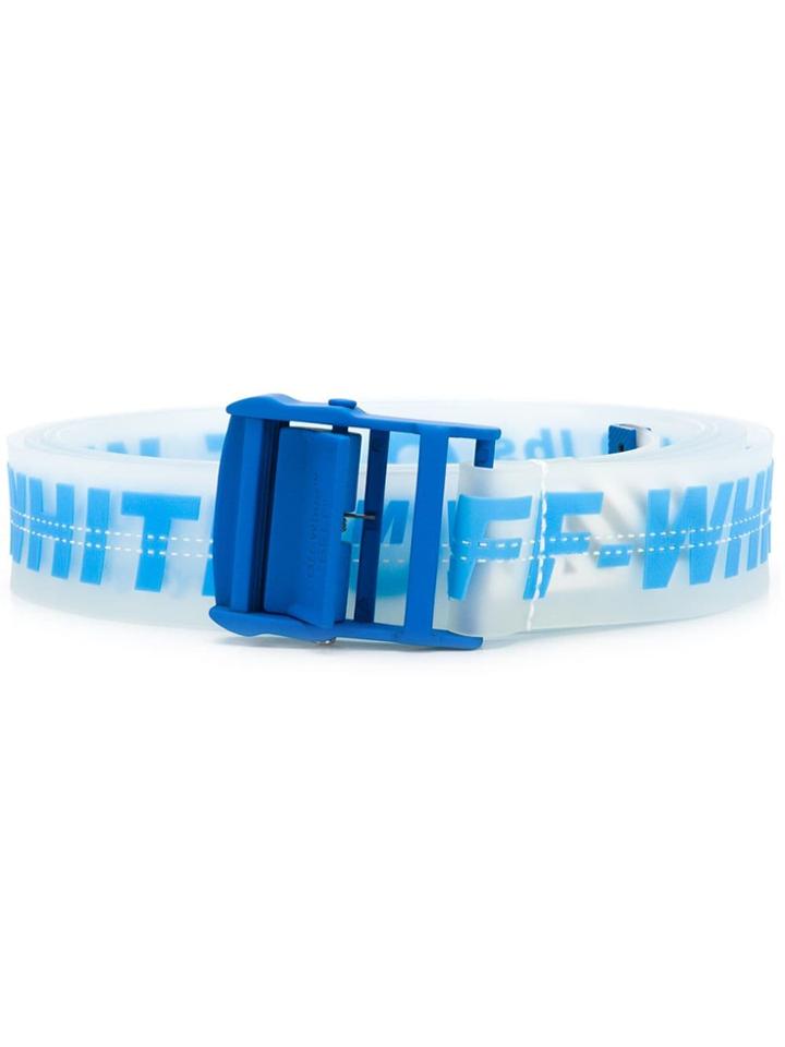Off-white Industrial Logo Lettering Belt