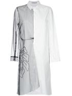 Mara Mac Tulle Panel Shirt Dress - Unavailable