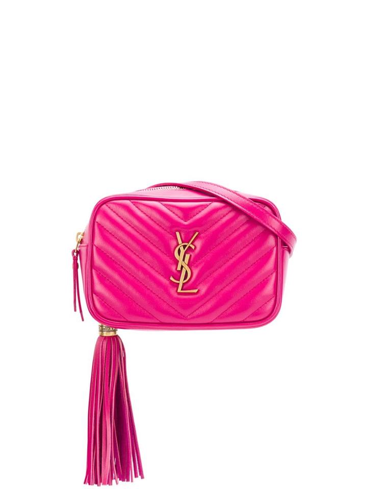 Saint Laurent Lou Belt Bag - Pink