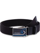 Prada Woven Fabric Belt - Black