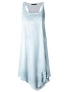 Uma Raquel Davidowicz Carmen Aquarelado Dress, Women's, Size: 42, Blue, Viscose