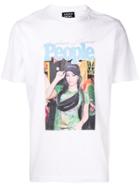 Andrea Crews Printed T-shirt - White