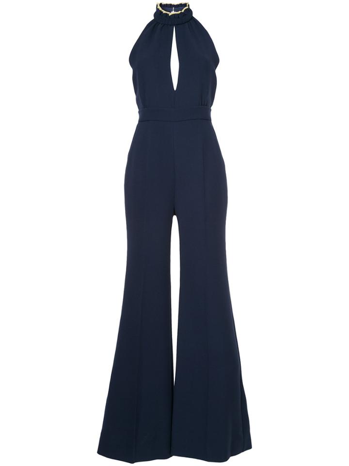 Roksanda Halterneck Jumpsuit - Blue