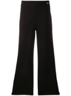 Cavalli Class Flared Leg Trousers - Black